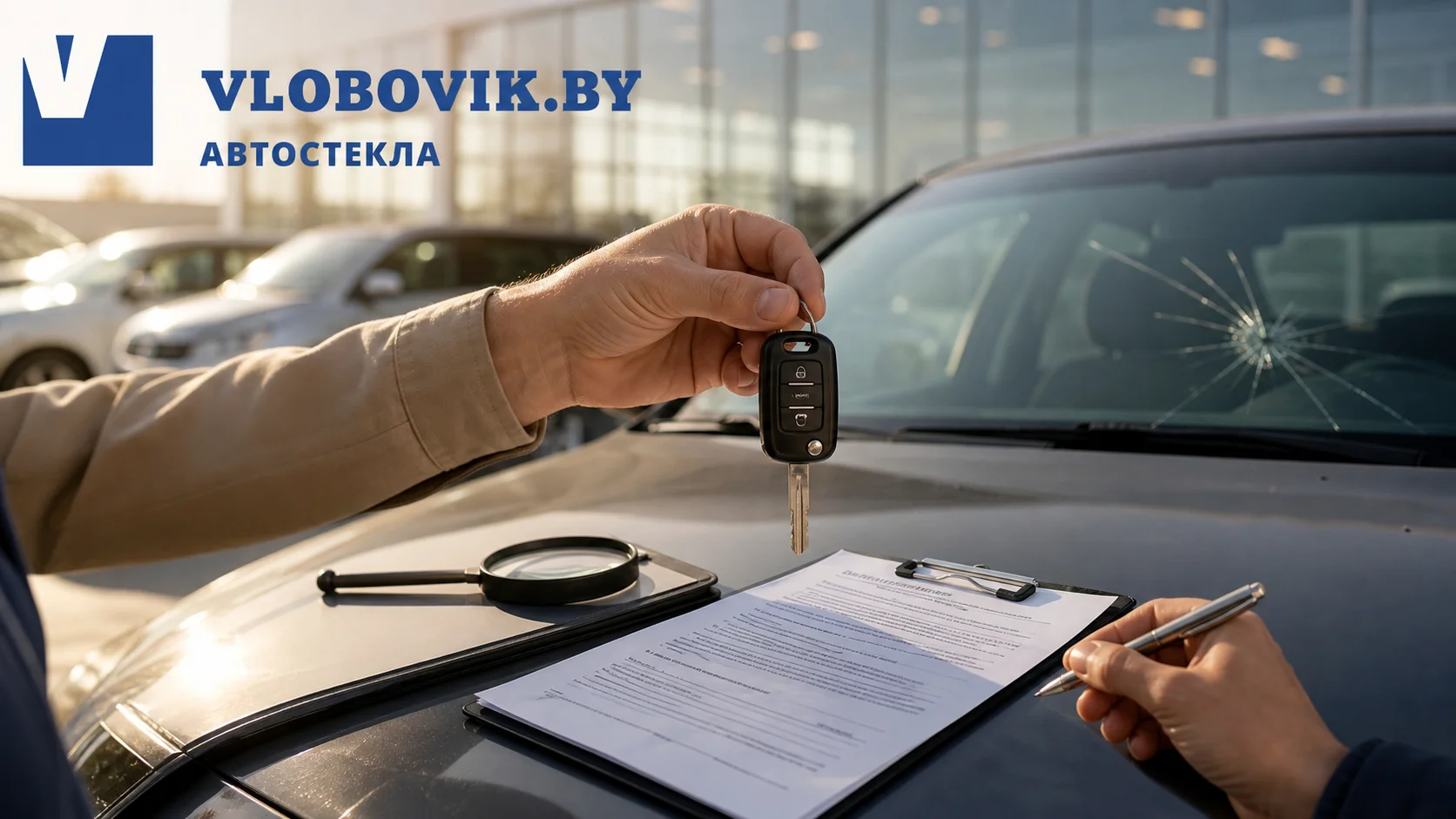 Можно ли поставить машину на учёт с трещиной на лобовом стекле в Беларуси